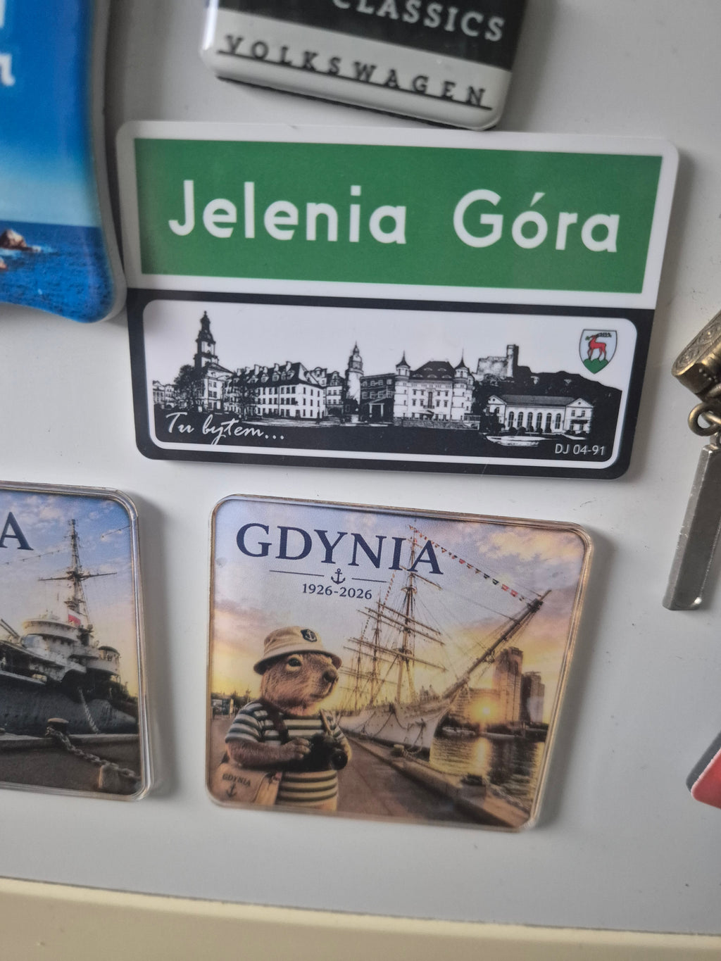 Magnes na lodówkę „Gdynia 1926–2026” | World of Bara™