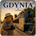 Magnes Gdynia 1926–2026 – Kapibara Turysta przy ORP Sokół | Edycja Kolekcjonerska WorldOfBara™