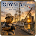 Magnes na lodówkę „Gdynia 1926–2026” | World of Bara™