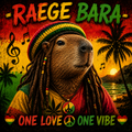 Magnes na lodówkę RAEGE BARA – One Love, One Vibe | World of Bara™